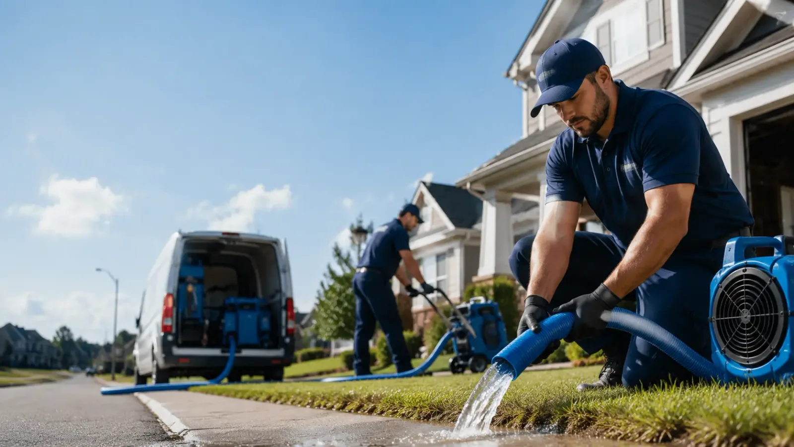 Flood Damage Restoration in Center Junction, IA